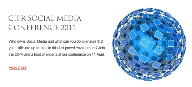 CIPR Social Media Conference